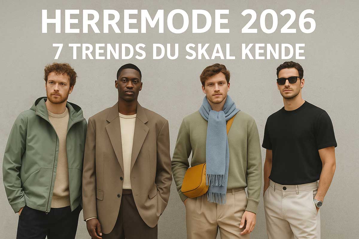 Herremode 2026 – 7 vigtige Trends du skal kende